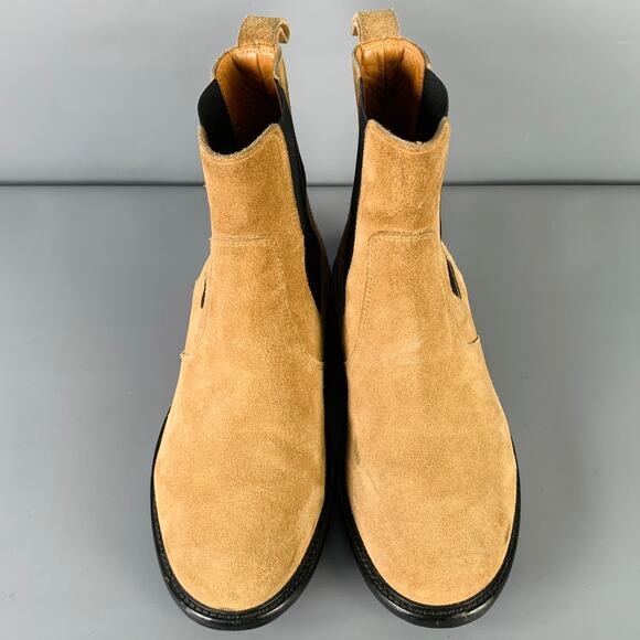 ISABEL MARANT Size 8 -Galna- Tan Suede Chelsea Boots - Picture 4 of 12